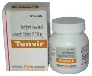 300mg Tenvir Tablets, Packaging Type : Plastic Bottle