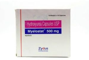 500mg Myelostat Capsules, Packaging Size : 10X10 Pack