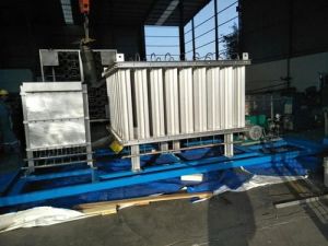 Automatic Mild Steel HP Type Cryogenic Vaporizer For Aqua Culture