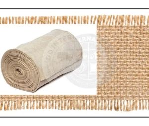 D.D. International Plain Jute Canvas Fabric For Garments, Industrial