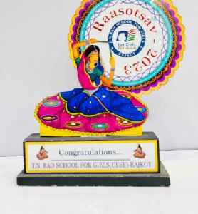ACRYLIC GARBA TROPHY