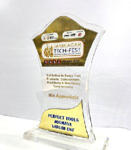 Polished Acrylic Corporate Mementoes Award, Shape : Rectangular, Square