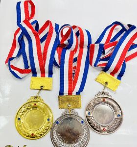 Fancy Sports Brass Medal