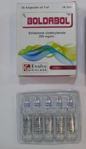 Liquid Form Boldabol Boldenone Undecylenate 250mg, Packaging Type : Box