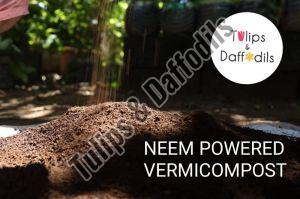 Neem Powered Vermicompost- Bulk Supply, Classification : Chemical Free for Suitable Vegetables, Flowering