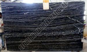 Polished Magic Black Marble Slab