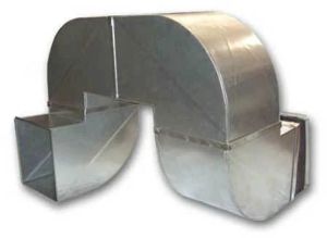 Polished Stainless Steel Air Duct For Industrial