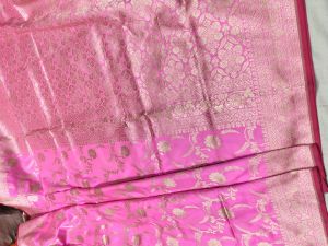 Pure Katan Silk Banarasi Handloom Saree