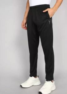 Plain Polyester Mens Gym Trouser, Length : Full Length