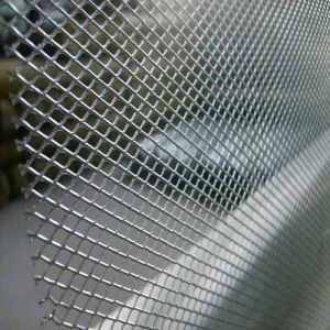 Polished Galvanised Steel Iron Galvanized Fencing Net, Color : Silver For Fence Mesh