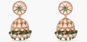 Abelia Kundan Jhumki Earrings