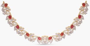 Bloom Statement Cz Necklace