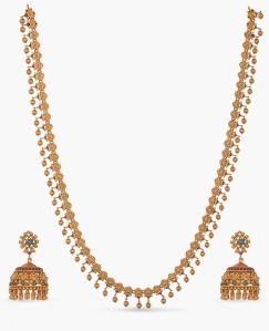 Dara Antique Long Necklace Set