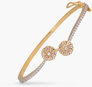 Luna Nakshatra Cz Gold Plated Bracelet