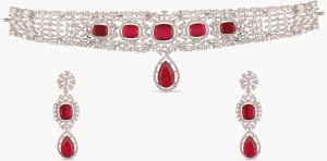 Mealla Nakshatra Cz Choker Set