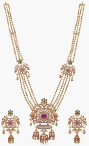 Myra Antique Long Necklace Set