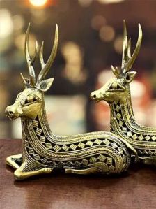 Deer Dokra Figurines