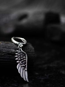 Angel Wing Single Earring For Men