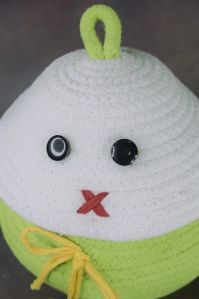 Mint Green Cotton Rope Baskets