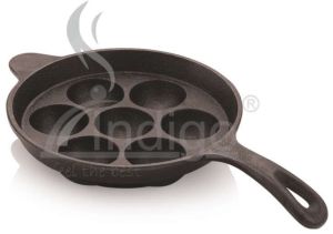 Cast Iron Appam Pan With Hdl