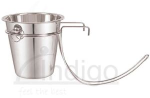 Table Mounted Stand SS Champagne