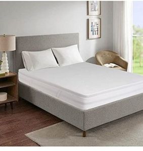 Mattress Toppers, Color : White