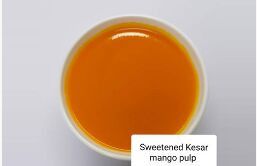 Kesar Mango Pulp (sweetened)