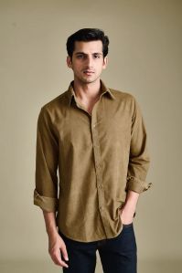 Brown Corduroy Shirt