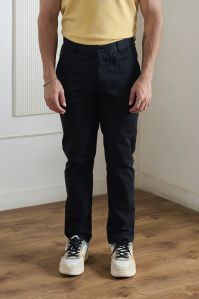 Jade Black Chinos Pant
