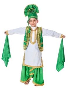 Kids Bhangra Dance Dresses For Boys