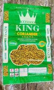 Coriander Seeds Packaging Printed BOPP Bag 19x32inch (wxh)