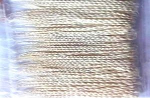 Twisted Long Cotton Wicks, Color : White, Packaging Type : Packet For Worship