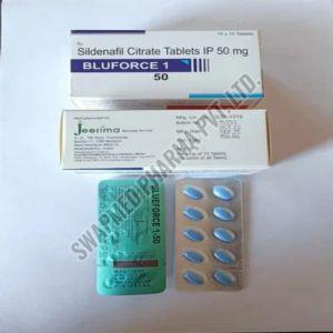 150mg Bluforce 1 Tablets, Composition : Sildenafil Citrate