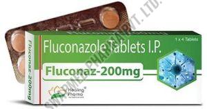 200mg Fluconaz Tablets, Packaging Type : Strips, Composition : Fluconazole, Prescription/non Prescription : Prescription