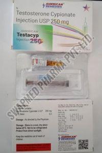 250mg Testacyp Injection, API Form : Liquid, Packaging Size : 1ml, Composition : Testosterone Cypionate