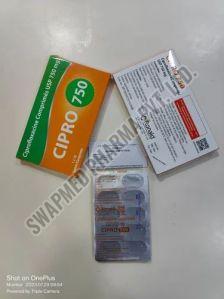 750mg Cipro Tablets 36 Months, Packaging Type : Strips, Composition : Ciprofloxacin