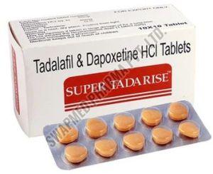 Super Tadarise Tablets, Prescription/non Prescription : Prescription, Packaging Type : Strips