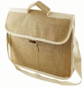 Jute Laptop Bags, Color : Light Brown, Technics : Machine Made, Closure Type : Zip