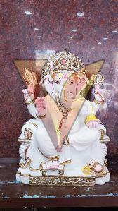 Decorative Marble Ganesh Statue For Temple