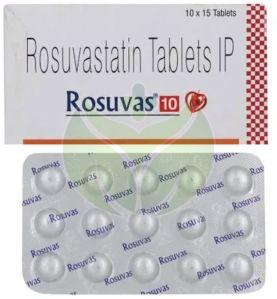 10mg Rosuvastatin Tablets