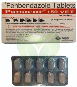 150mg Fenbendazole Tablets