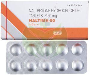 50mg Naltrexone Hydrochloride Tablets, Grade Standard : Medicine Grade