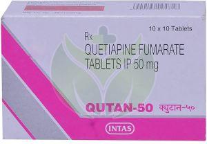 50mg Quetiapine Fumarate Tablets