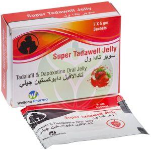 Tadalafil & Dapoxetine Oral Jelly, Packaging Type : Paper Box