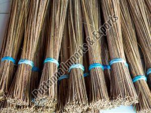 Plain Broom Stick, Color : Brown