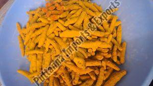 Dry Turmeric Finger, Color : Yellow For Spices