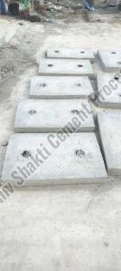 Solid Plain Rectangle Cement Slabs For Flooring