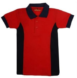 School Uniform Collar T Shirt All Sizes, Gender : Unisex