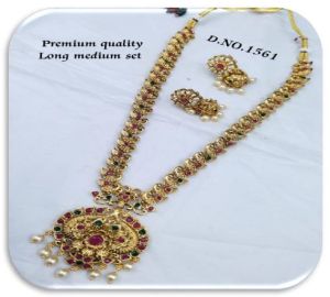 Premium Long Medium Necklace Set