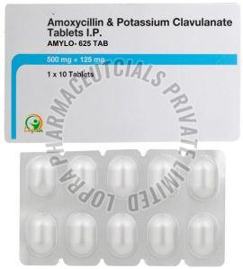 Amylo-625 Tablet, Packaging Type : Box, Medicine Type : Allopathic